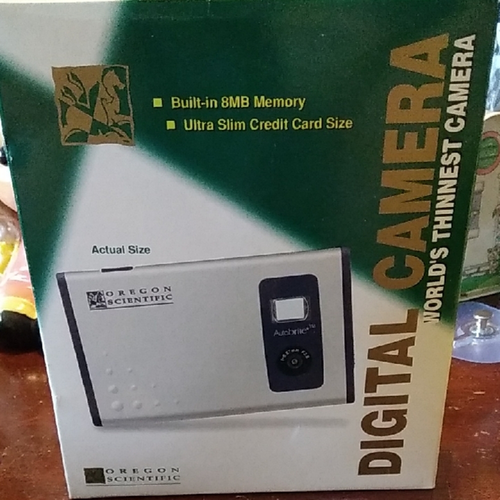 Ultra-Slim Digital Camera - Black and White